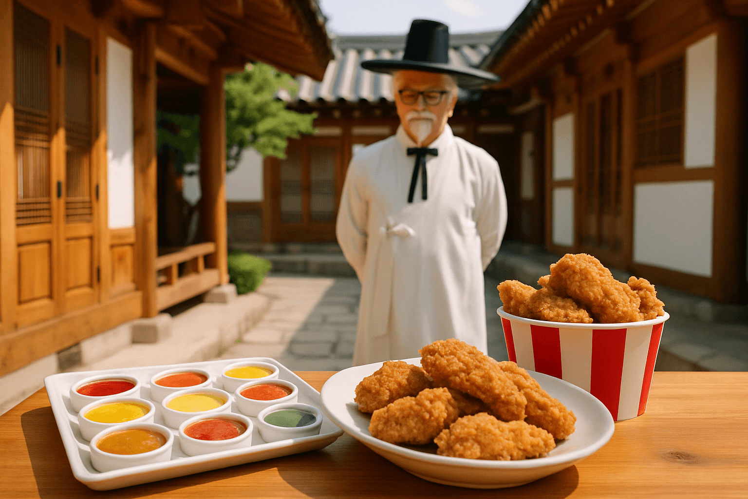 KFC가 북촌 한옥에서 연 ‘집들이’ 팝업, 전통을 매개로 바꾼 현지화 전략