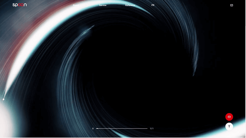 스푼 웹사이트 스크린샷