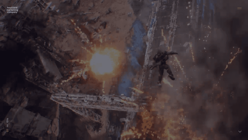 키스톤마케팅컴퍼니 웹사이트 스크린샷