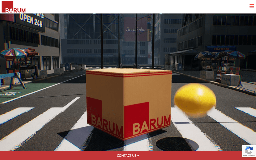 바름 웹사이트 스크린샷